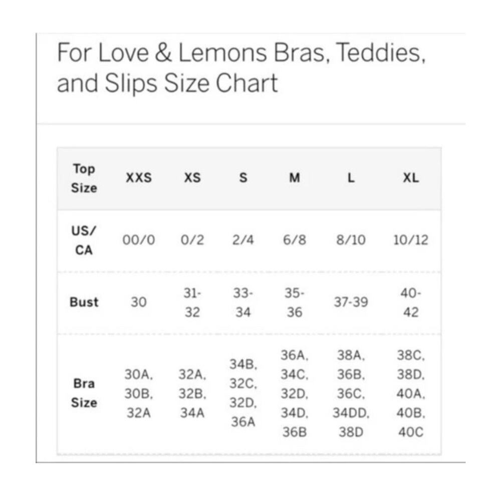 For Love And Lemons Esme Triangle Bralette Floral Lace Multicolor Size Small Bra - Picture 10 of 10